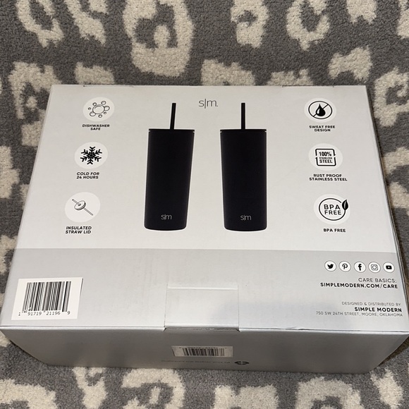 New Simple Modern Classic Tumblers 24oz Stainless Steel (2 pack set) 😍 - Picture 5 of 16